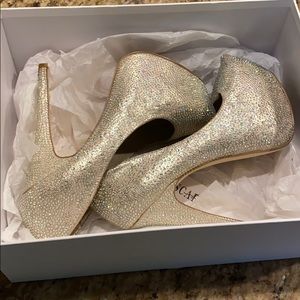 sparkly high heels!